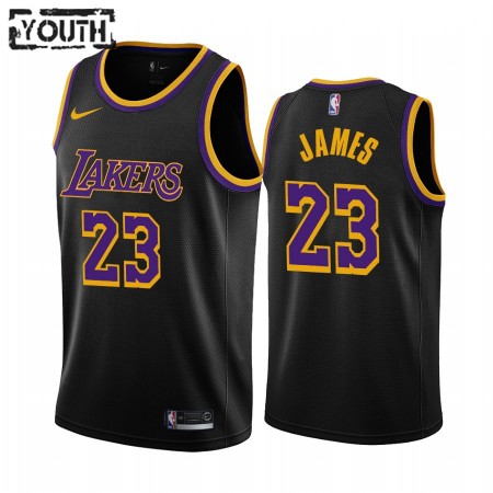 Maglia NBA Los Angeles Lakers LeBron James 23 2020-21 Earned Edition Swingman - Bambino
